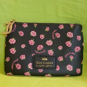 Juicy Couture Pink Rose Pouch